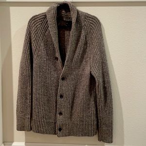 Banana Republic, Large knitted sweater w/buttons